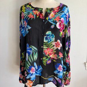 JOHNNY WAS Floral Tunic